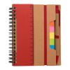Libreta de papel reciclado Angela azul