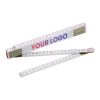 Regla plegable de madera Stabila blanco