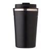 Vaso termo de acero inox. gris