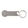 Llavero multifunción de acero inox. plata