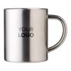 Taza de acero inox. Braylen plata
