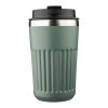 Vaso termo de acero inox. reciclado Chiara rojo oscuro