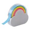 Dispensador de cinta de marcar con forma de nube. blanco | sin montaje de publicidad | no disponible | no disponible