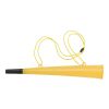 Corneta para eventos deportivos. amarillo