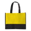 Bolsa de la compra bicolor en tejido sin tejer amarillo | sin montaje de publicidad | no disponible | no disponible