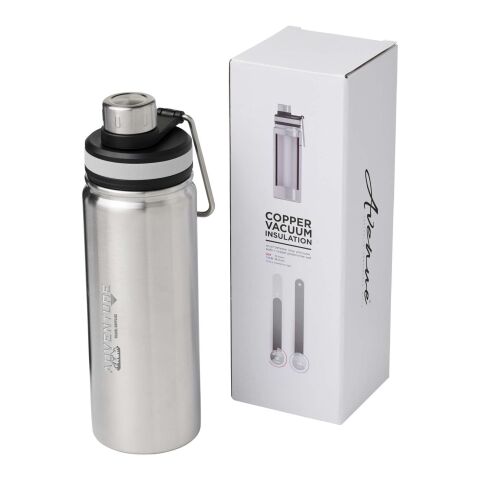 Botella con aislamiento de cobre al vacío de 590 ml “Gessi” Estándar | Plata | sin montaje de publicidad | no disponible | no disponible