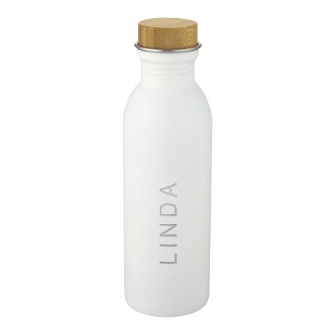 Bidón deportivo de acero inoxidable de 650 ml "Kalix" Estándar | Flúor | sin montaje de publicidad | no disponible | no disponible