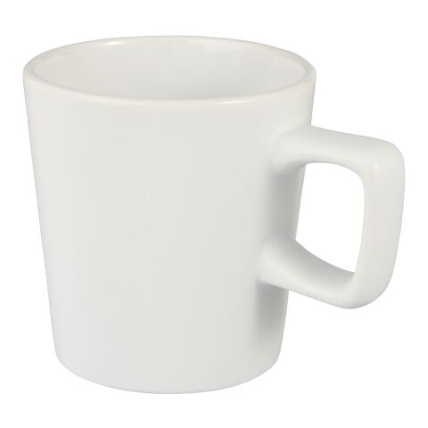 Taza de cerámica de 280 ml &quot;Ross&quot; Estándar | Blanco | sin montaje de publicidad | no disponible | no disponible