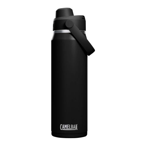 Botella de 750&nbsp;ml de acero inoxidable con tapón de rosca "Camelbak® Thrive Chug VSS" Estándar | Negro intenso | sin montaje de publicidad | no disponible | no disponible