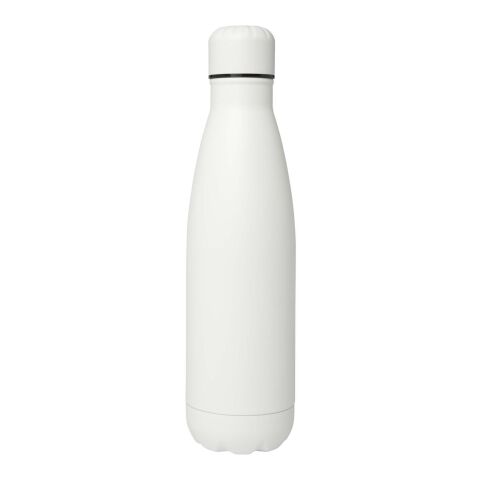 Bidón de 750&nbsp;ml de acero inoxidable reciclado con certificado RCS de una sola pared "Cove" Estándar | Blanco | sin montaje de publicidad | no disponible | no disponible