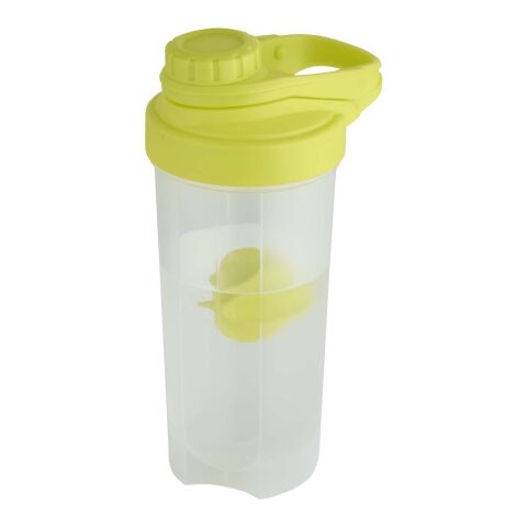 Bidón deportivo de 700&nbsp;ml con bola agitadora "Forza" Estándar | Lima | sin montaje de publicidad | no disponible | no disponible
