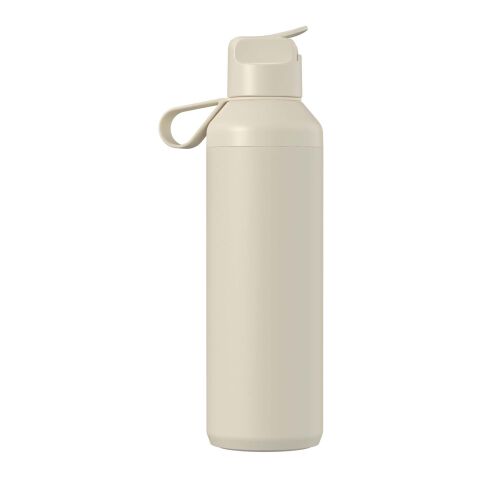 Botella Ocean Peak GO 710 ml Botella de agua de acero inoxidable reciclado Estándar | Sandstone | sin montaje de publicidad | no disponible | no disponible