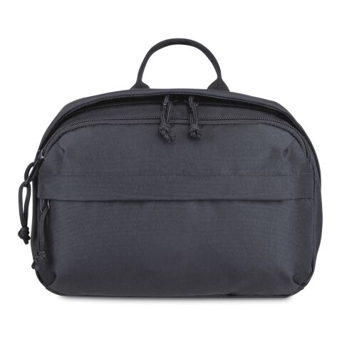 Bolsa de aseo de rPET Renew AWARE™ negro | sin montaje de publicidad | no disponible | no disponible