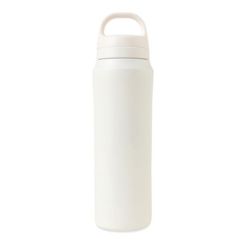 Botella de agua reciclada RCS de Aviana™ Rowan de 470 ml blanco | sin montaje de publicidad | no disponible | no disponible