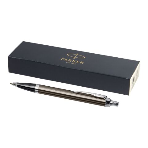 Bolígrafo "IM" Estándar | Marrón oscuro espresso-Negro intenso | sin montaje de publicidad | no disponible | no disponible