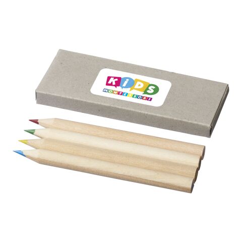 Set de 4 lápices Estándar | Gris claro | sin montaje de publicidad | no disponible | no disponible | no disponible