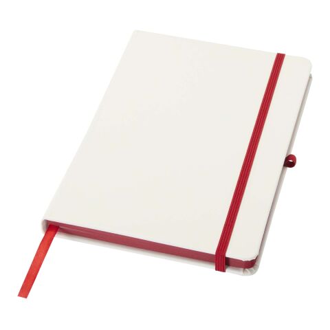 Cuaderno Spectrum A5 de tapa dura con bordes de colores Rojo