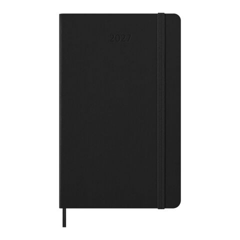 Planificador semanal L con tapa dura de 12 meses "Moleskine" Estándar | Negro intenso | sin montaje de publicidad | no disponible | no disponible
