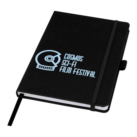 Libreta de papel reciclado A5 con tapa de PET reciclado &quot;Honua&quot; Estándar | Negro | sin montaje de publicidad | no disponible | no disponible | no disponible