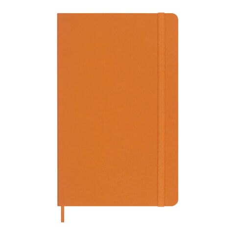 Libreta de tapa blanda L rayada &quot;Moleskine Vegea Capri&quot; Estándar | Naranja | sin montaje de publicidad | no disponible | no disponible