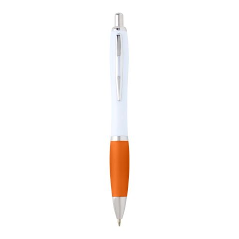 Bolígrafo de plástico reciclado "Nash" (tinta negra) Estándar | Naranja | sin montaje de publicidad | no disponible | no disponible