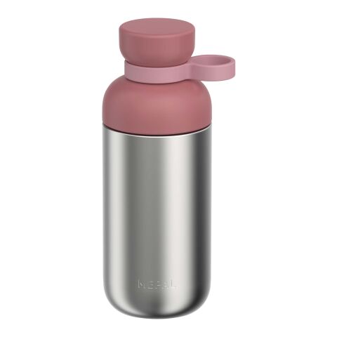 Botella de agua Mepal Vita de 500 ml, de acero inoxidable reciclado Rosa