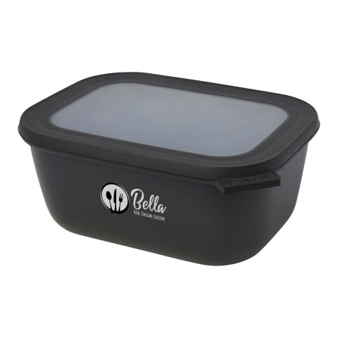 Cuenco multiuso rectangular de 1500&nbsp;ml "Cirqula" Negro intenso