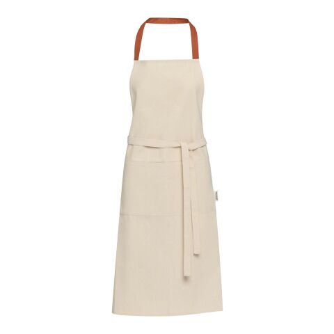 Delantal de algodón reciclado de 200 g/m² "Nia" Estándar | Brick | sin montaje de publicidad | no disponible | no disponible | no disponible