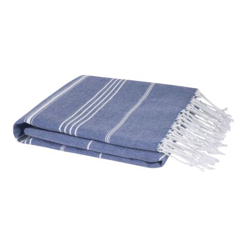 Toalla tipo hammam de algodón de 180 g/m² de 100 x 180 cm &quot;Anna&quot; Estándar | Azul profundo | sin montaje de publicidad | no disponible | no disponible | no disponible