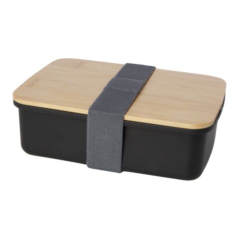 Fiambrera de 750&nbsp;ml "Mangi" Estándar | Negro intenso | sin montaje de publicidad | no disponible | no disponible