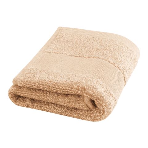 Toalla de baño de 30 x 50&nbsp;cm de algodón de 450&nbsp;g/m² "Sophia" Beige | sin montaje de publicidad | no disponible | no disponible | no disponible