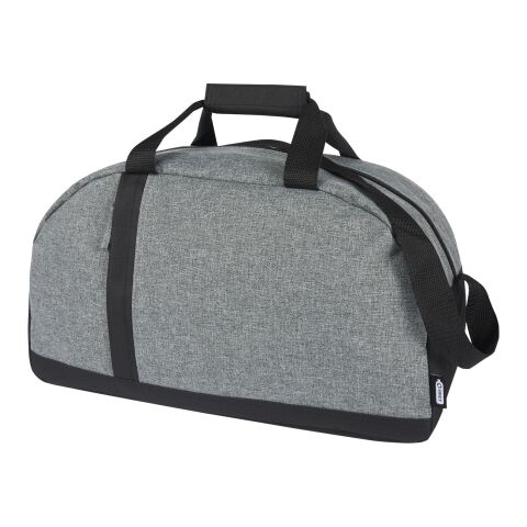 Bolsa deportiva de lona en dos tonos reciclada GRS de 21 L &quot;Reclaim&quot; Estándar | Negro intenso-Gris Mezcla | sin montaje de publicidad | no disponible | no disponible | no disponible
