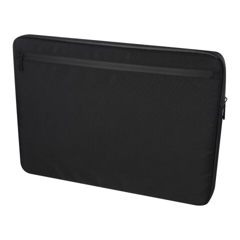 Funda para portátil de 15,6&quot; de material reciclado GRS &quot;Rise&quot; Estándar | Negro | sin montaje de publicidad | no disponible | no disponible | no disponible