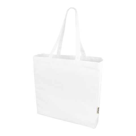 Bolsa Tote de material reciclado de 220 g/m² &quot;Odessa&quot; Estándar | Blanco | sin montaje de publicidad | no disponible | no disponible | no disponible