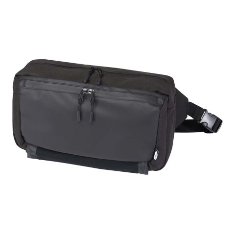 Bolsa bandolera modular de material reciclado GRS &quot;Roam&quot; Estándar | negro | sin montaje de publicidad | no disponible | no disponible | no disponible