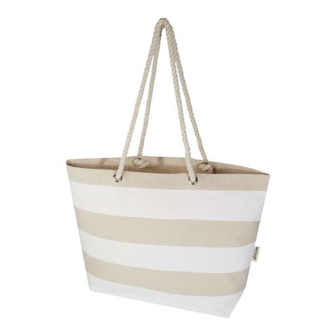Bolsa Tote de playa de material reciclado GRS de 270 g/m² &quot;Florida&quot; Estándar | Natural-Transparente claro | sin montaje de publicidad | no disponible | no disponible | no disponible