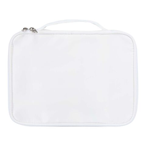 Organizador de maquillaje de RPET GRS "Muse" Estándar | Blanco roto | sin montaje de publicidad | no disponible | no disponible | no disponible