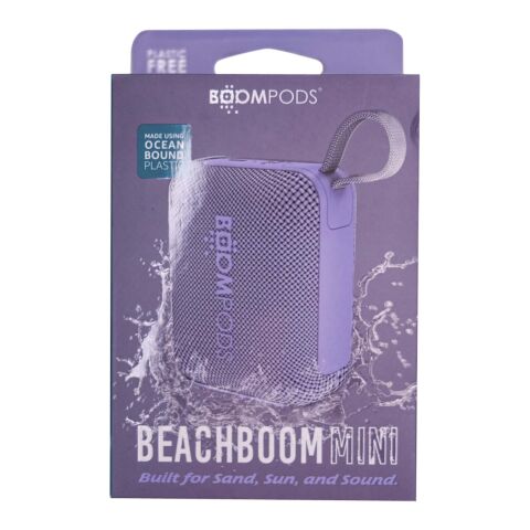 Mini altavoz resistente al agua Boompods Beachboom Mini 5W Lila