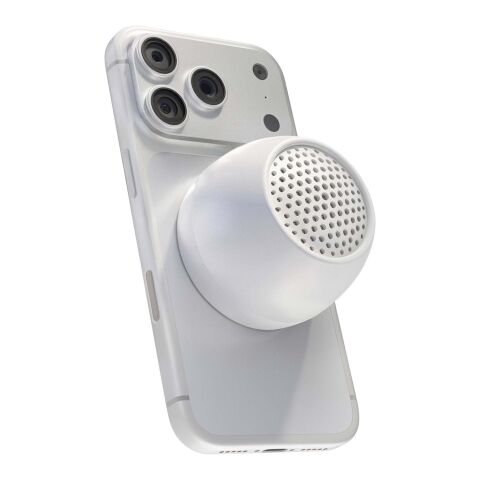 Altavoz inalámbrico magnético e impermeable Boompods Zero-Snap de 5 W Crema