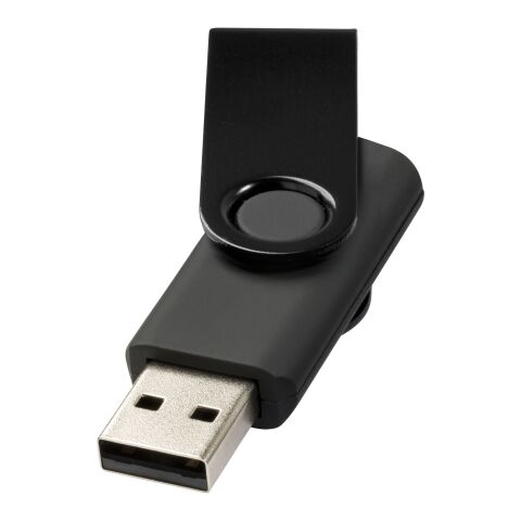Memoria USB metálica 4&nbsp;GB "Rotate" Estándar | Negro intenso | sin montaje de publicidad | no disponible | no disponible | no disponible