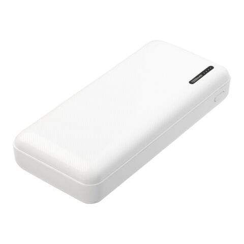 Batería externa de 10 000 mAh de alta densidad &quot;Compress&quot; Estándar | Blanco | sin montaje de publicidad | no disponible | no disponible