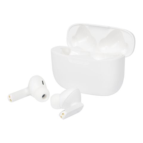 Auriculares inalámbricos con emparejamiento automático True Wireless &quot;Essos 2.0&quot; Estándar | Blanco | sin montaje de publicidad | no disponible | no disponible