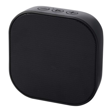 Minialtavoz Bluetooth® de plástico reciclado 2.0 de 3 W con certificación RCS &quot;Stark&quot; Estándar | Negro | sin montaje de publicidad | no disponible | no disponible