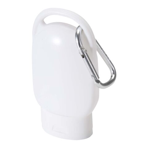 Crema solar FPS 30 con mosquetón "Rosie" Estándar | Blanco | sin montaje de publicidad | no disponible | no disponible