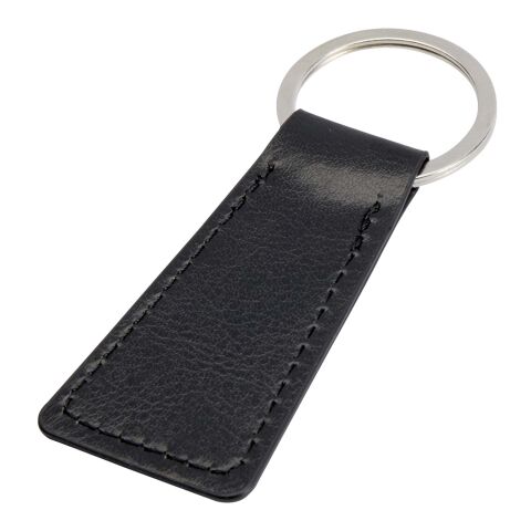 Llavero de plástico reciclado &quot;Puky&quot; Estándar | Negro intenso | sin montaje de publicidad | no disponible | no disponible