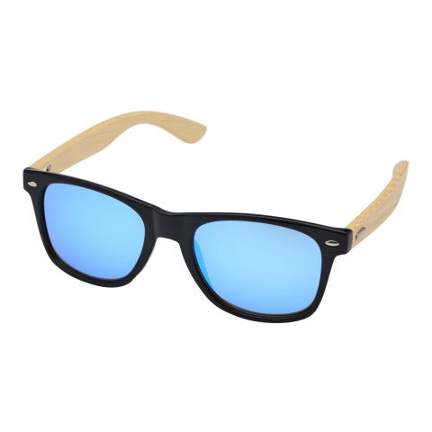 Gafas de sol con patillas de bambú "Hue" Estándar | Azul-Natural | sin montaje de publicidad | no disponible | no disponible