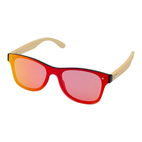 Gafas de sol con patillas de bambú &quot;Tan&quot; Estándar | Amarillo | sin montaje de publicidad | no disponible | no disponible