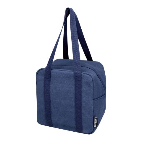 Bolsa nevera de 5l con material reciclado GRS "Recanvas" Azul profundo