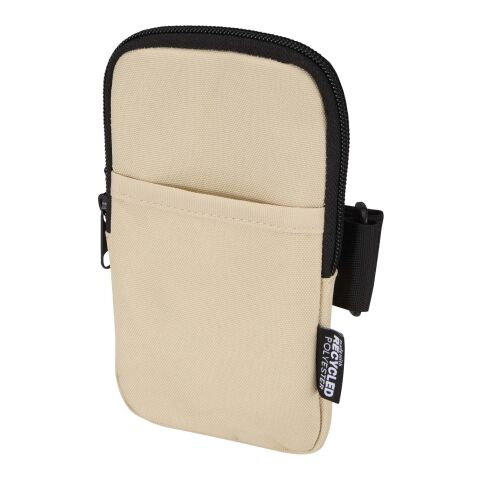 Bolsa para botellas reciclada con certificado GRS "Byron" Estándar | Oatmeal | sin montaje de publicidad | no disponible | no disponible | no disponible