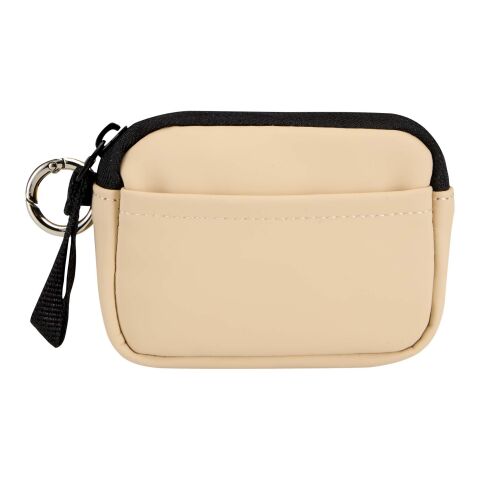 Billetera reciclada con certificado GRS "Resi Plus" Oatmeal | sin montaje de publicidad